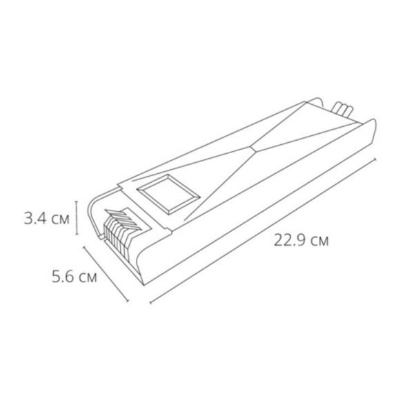 A240405N Преобразователь тока Power-Pro 24В 300Вт 12А IP20