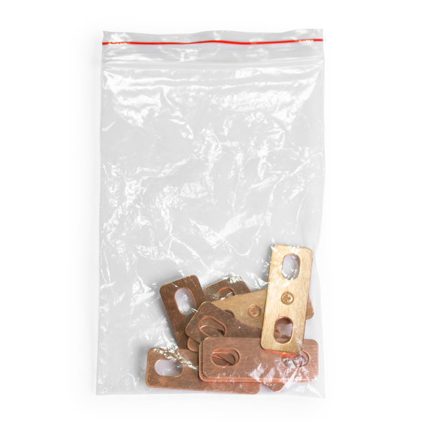 Пластина заземляющая для крышки лотков (10 шт/уп) Промрукав