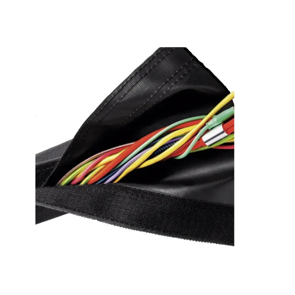 Быстроразъемная защита 120 мм (25 м/уп) черный Промрукав