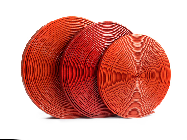 Термозащитный рукав 35 мм (20 м/уп) красный Промрукав