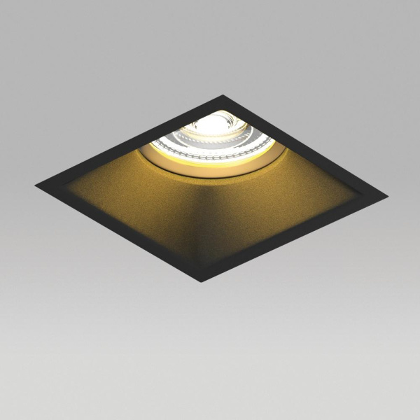 G214507GMOD Светильник DOMINO QUAD под LED модуль/лампу МR16 ЧЁРНЫЙ (214510+214507+214003)