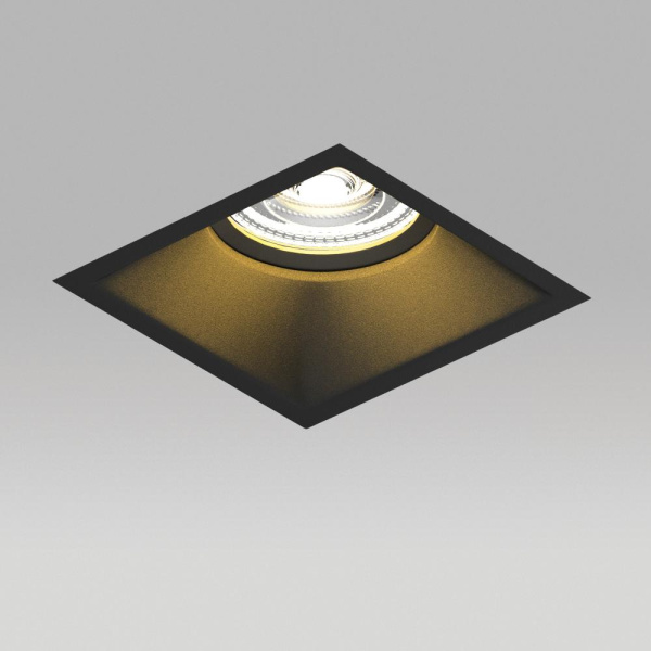 G214507BMOD Светильник DOMINO QUAD под LED модуль/лампу МR16 ЧЁРНЫЙ (214510+214507+214007)