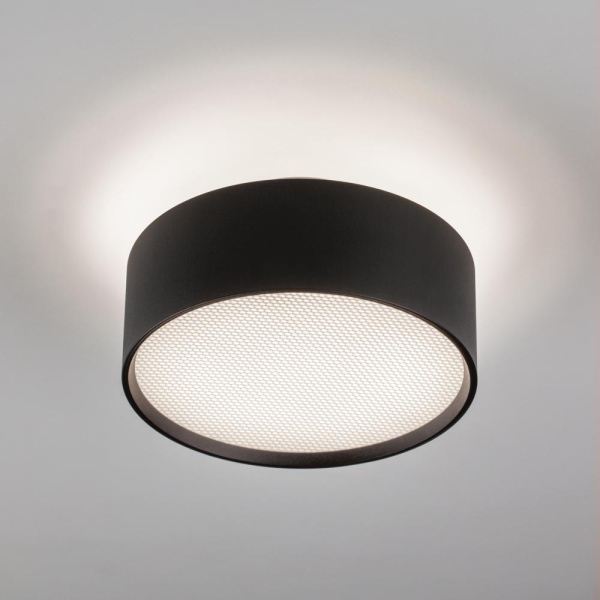 215947 Светильник ACUTO LED up 6W+down 18W 1920LM 120G ЧЕРНЫЙ 4000K