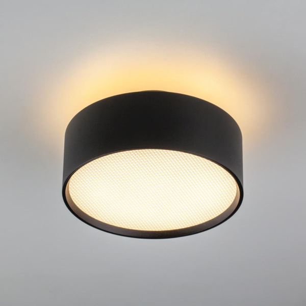 215937 Светильник ACUTO LED up 6W+down 18W 1920LM 120G ЧЕРНЫЙ 3000K
