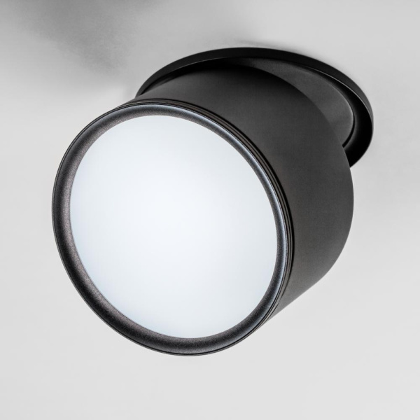 215857 Светильник ACUTO LED 12W 880LM 120G ЧЕРНЫЙ 3000/4000/6000K