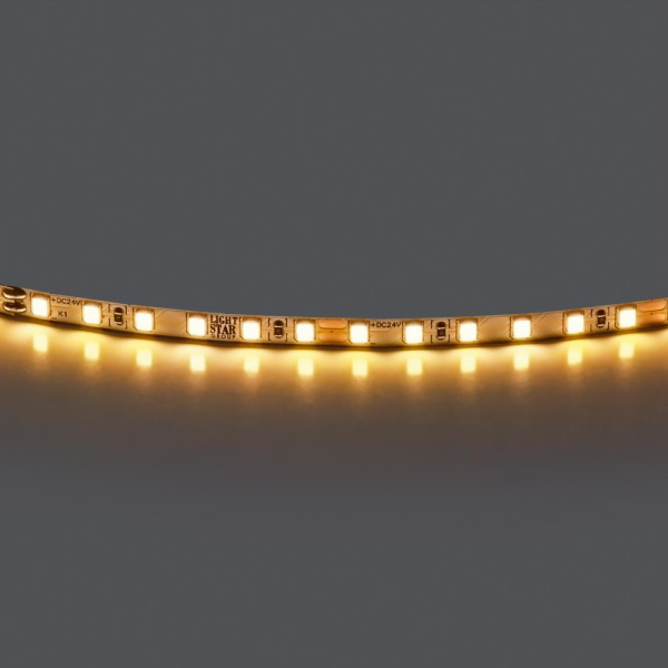 420543-02 Лента LIGHTSTAR LED 24V 5W 5m/roll 3000K без клейкой ленты М3
