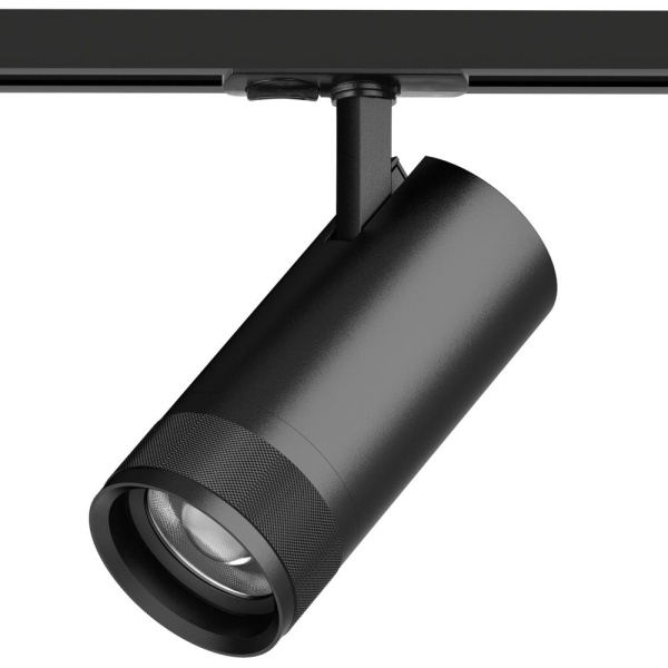 C4307SS Светильник CANNO PRO д/треков BARRA LED 30W 2100LM 20-55G ЧЕРНЫЙ 2700-4200-6000K IP20 с тонким адаптером (304307 + 592007-SS)
