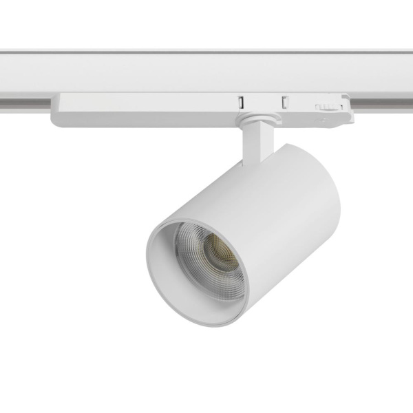 A5346TRIAC Светильник ALTA BASE для трековой системы Quattro с управлением TRIAC LED 30W 3525LM 24G БЕЛЫЙ 4000K с адаптером (215346 + 594056)