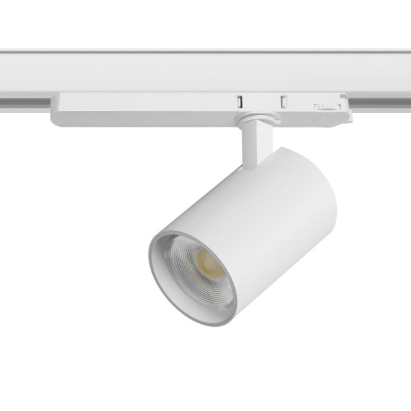A5236TRIAC Светильник ALTA BASE для трековой системы Quattro с управлением TRIAC LED 24W 3040LM 24G БЕЛЫЙ 3000K с адаптером (215236 + 594056)