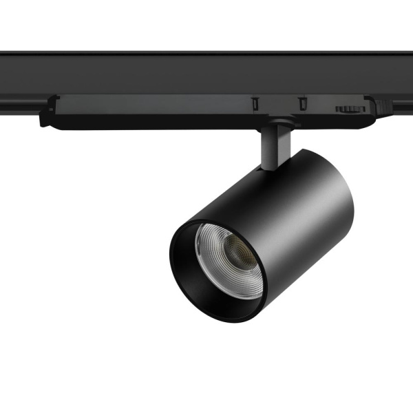 A5347DALI Светильник ALTA BASE для трековой системы Quattro с управлением DALI LED 30W 3525LM 24G ЧЕРНЫЙ 4000K с адаптером (215347 + 594067)