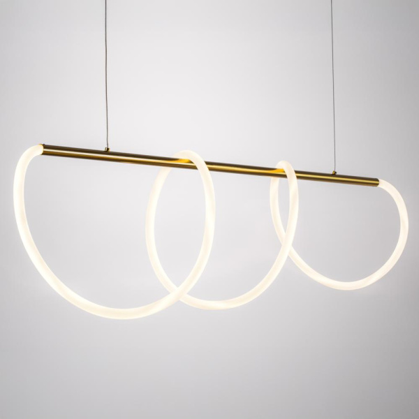 637093 Люстра CORINTO 45W LED 3170LM ЗОЛОТО 3000K IP20