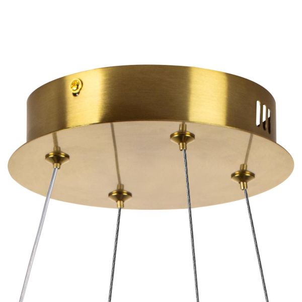 699043 Люстра VIDARE 20W LED 1700LM ЗОЛОТО 3000K IP20