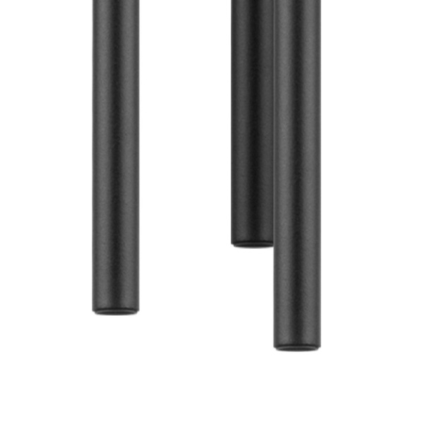 L5T747447 Люстра TUBO LED 25W 1600LM 25G ЧЕРНЫЙ 4000K (574727+747447 (5шт)