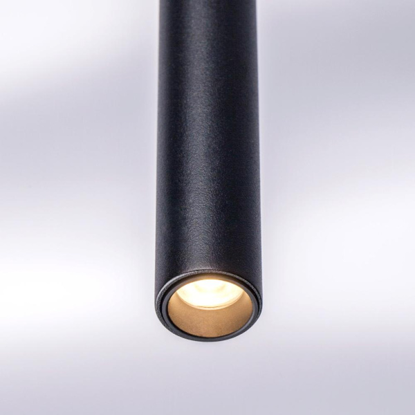 L5T747447 Люстра TUBO LED 25W 1600LM 25G ЧЕРНЫЙ 4000K (574727+747447 (5шт)