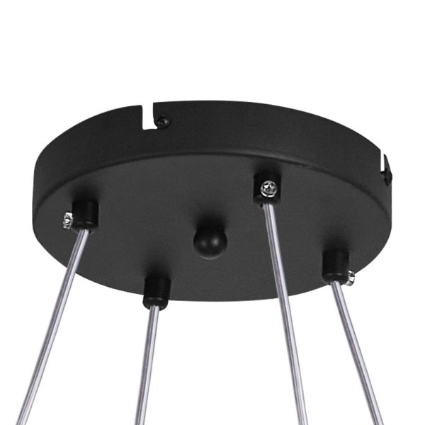 799097 Люстра CERAMO BW 9х6W(led) G9 ЧЕРНЫЙ/БЕЛЫЙ