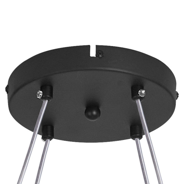 799127 Люстра CERAMO BW 12х6W(led) G9 ЧЕРНЫЙ/БЕЛЫЙ