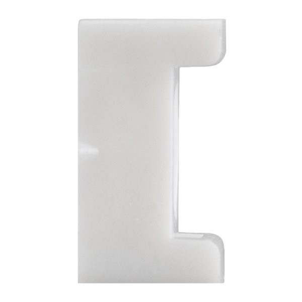 Площадка под стяжку для прямого монтажа 22x16мм, белая (100 шт/уп) REXANT