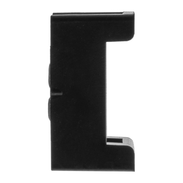 Площадка под стяжку для прямого монтажа 22x16мм, черная (100 шт/уп) REXANT