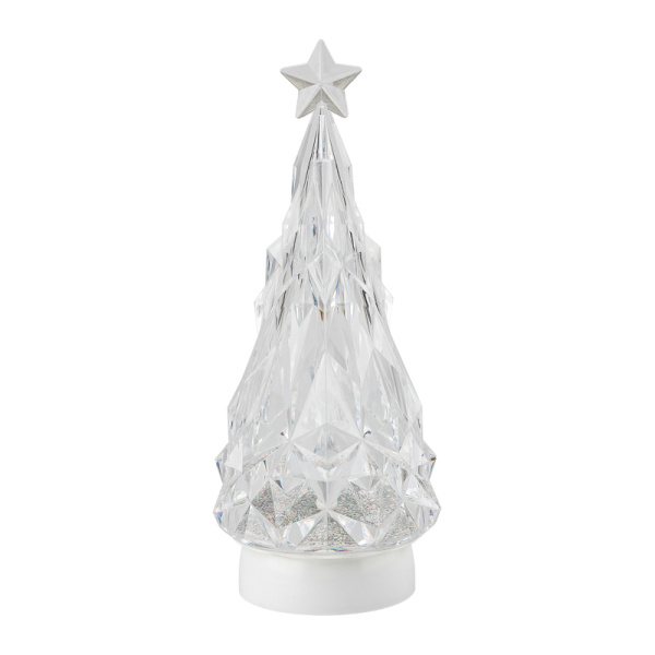 Фигура на подставке Елочка 12x12x28 см, RGB, питание 3xАА и провод USB NEON-NIGHT