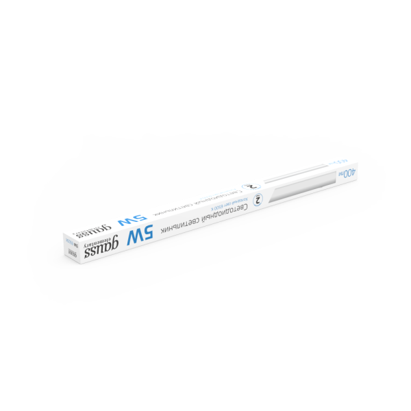 Светильник Gauss TL Elementary линейный 5W 400lm 6500K IP20 310х22х33 LED 1/25