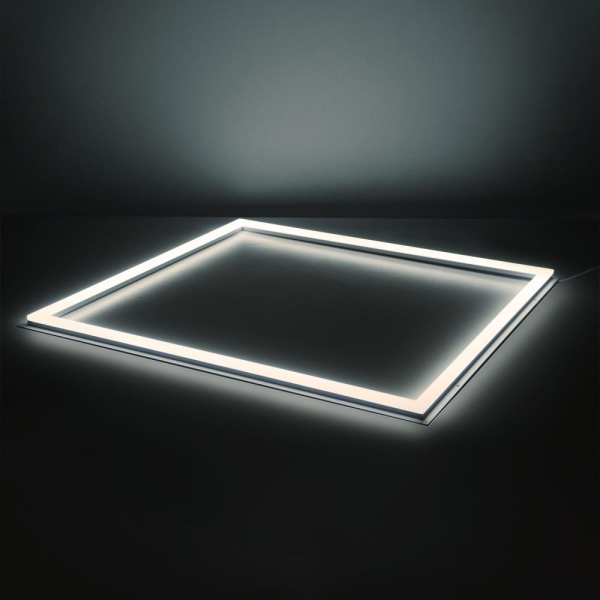 Рамка-светильник Gauss Frame light 36W 3200lm 6500K IP40 595*595*11мм LED 1/2