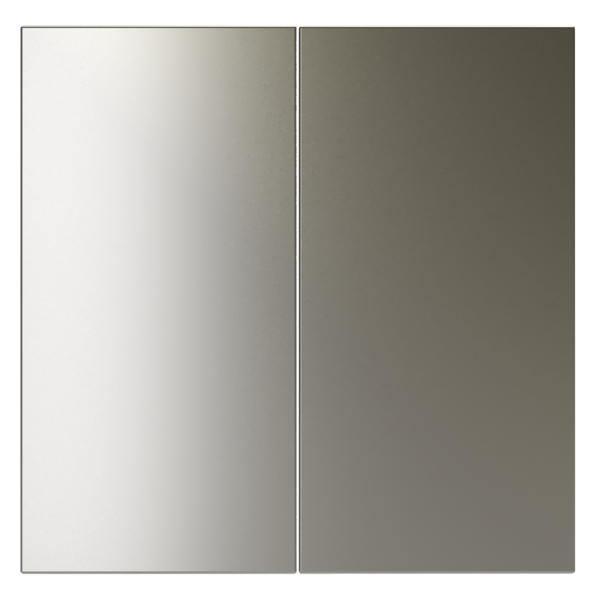 Клавиши для выключателя/переключателя двухклавишного, S70 (шелк)