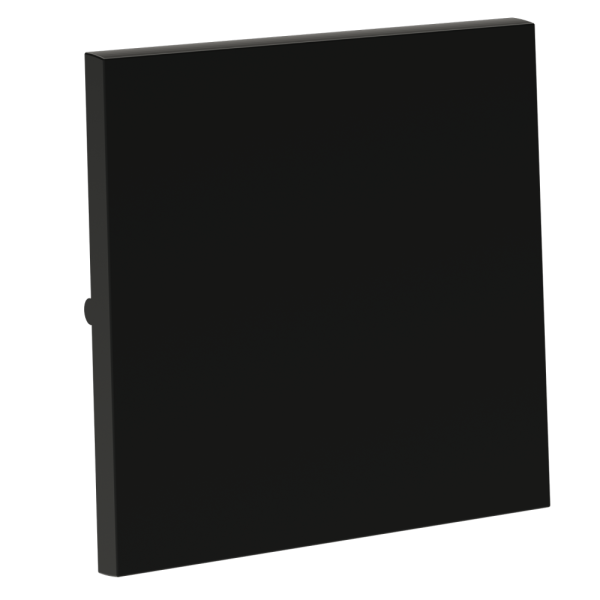Клавиша для выключателя/переключателя одноклавишного, S70 (черный матовый)