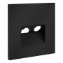 Накладка для розетки TV+RJ45 кат. 6, S70 (графит)