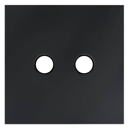Накладка для розетки телевизионной оконечной TV+SAT, S70 (графит)