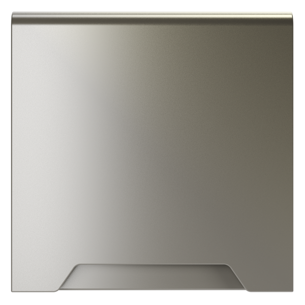 Накладка для розетки с заземлением, защитными шторками и крышкой, S70 (шелк)