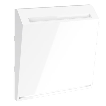 Накладка для выключателя карточного, S70 (белый глянцевый)