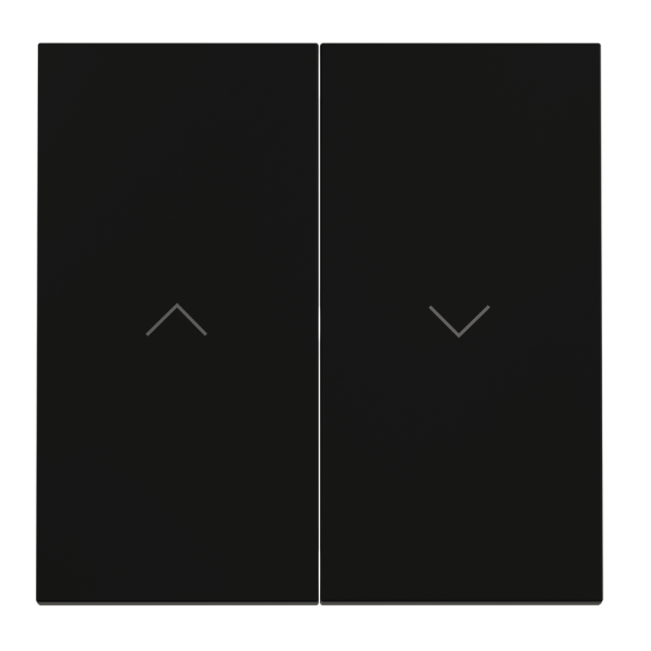 Клавиши для выключателя жалюзи, S70 (черный матовый)