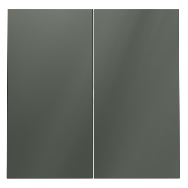 Клавиши для выключателя/переключателя двухклавишного, S70 (титан)