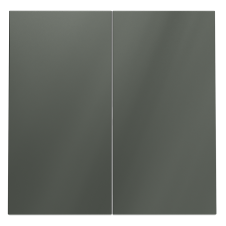 Клавиши для выключателя/переключателя двухклавишного, S70 (титан)