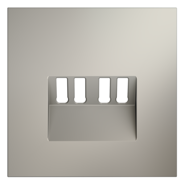 Накладка для розетки акустической 4-местной , S70 (кашемир)