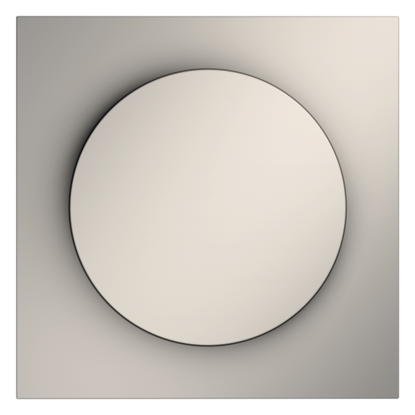 Накладка для светорегулятора поворотно-нажимного, S70 (кашемир)