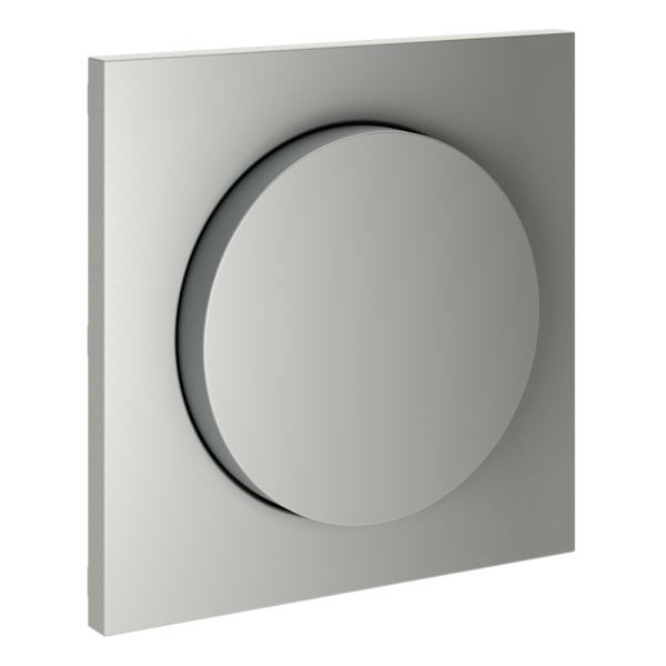 Накладка для светорегулятора поворотно-нажимного, S70 (сталь)