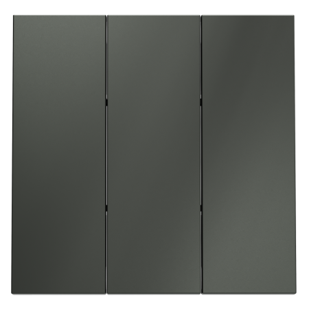 Клавиши для выключателя/переключателя трехклавишного, S70 (титан)