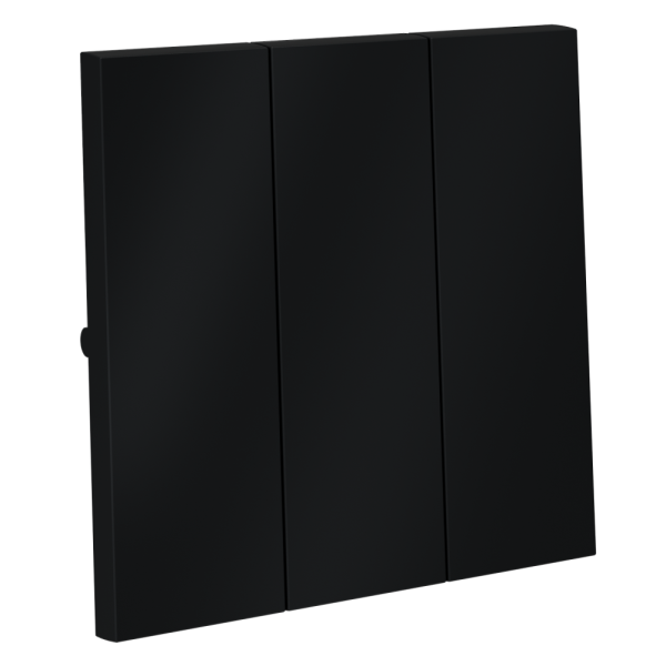 Клавиши для выключателя/переключателя трехклавишного, S70 (графит)