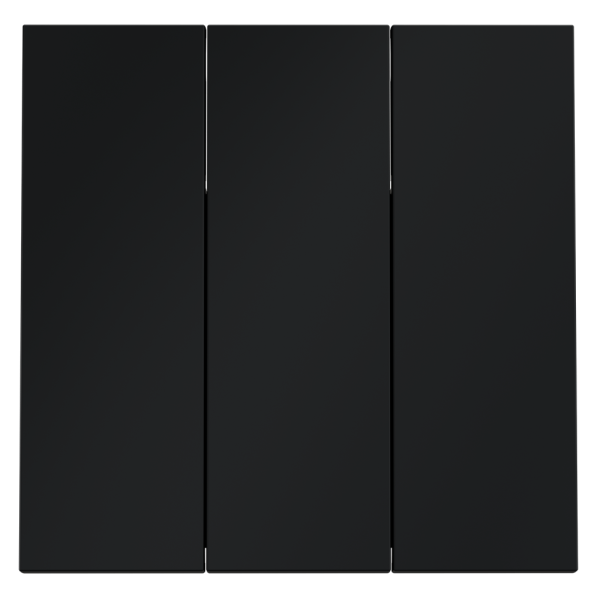 Клавиши для выключателя/переключателя трехклавишного, S70 (графит)