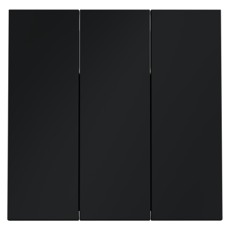 Клавиши для выключателя/переключателя трехклавишного, S70 (графит)