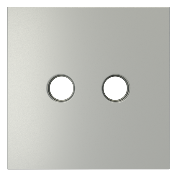 Накладка для розетки телевизионной оконечной TV+SAT, S70 (сталь)