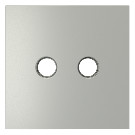 Накладка для розетки телевизионной оконечной TV+SAT, S70 (сталь)