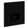 Накладка для датчика движения встраиваемого, S70 (черный матовый)