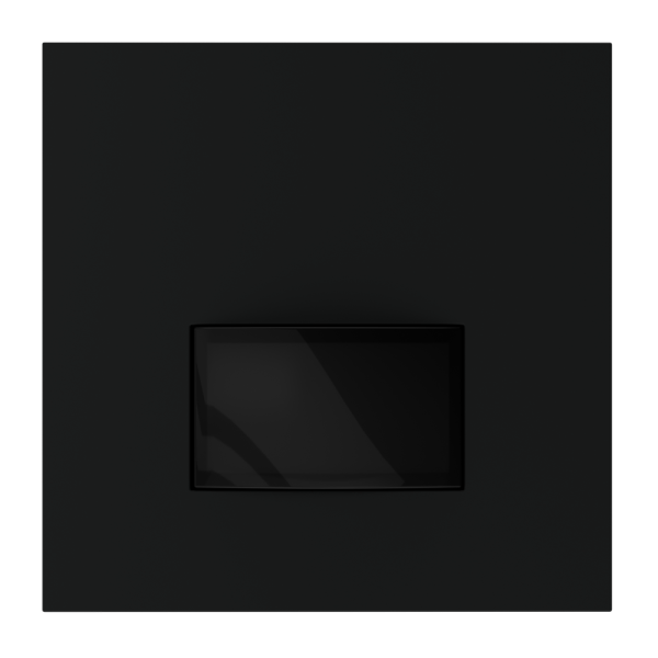 Накладка для датчика движения встраиваемого, S70 (черный матовый)