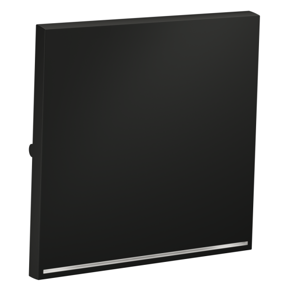 Клавиша для выключателя/переключателя одноклавишного с подсветкой, S70 (графит)