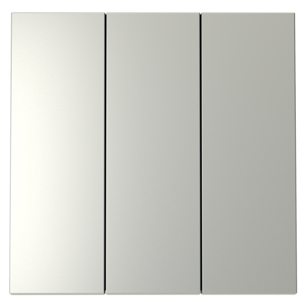 Клавиши для выключателя/переключателя трехклавишного, S70 (сталь)