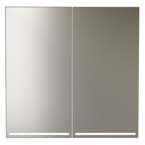 Клавиши для выключателя/переключателя двухклавишного с подсветкой, S70 (шелк)