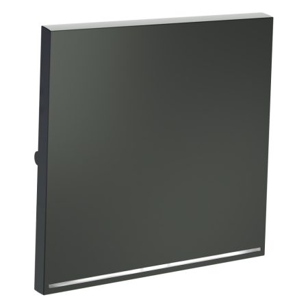 Клавиша для выключателя/переключателя одноклавишного с подсветкой, S70 (титан)