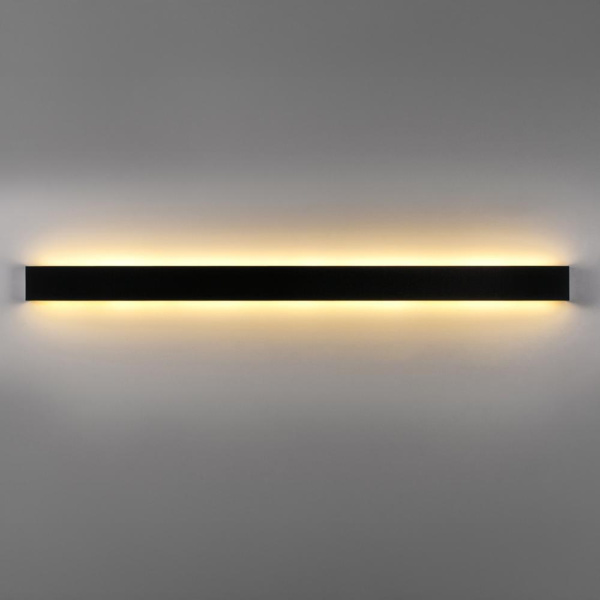 810547CCT Бра FIUME LED 40W 1580LM 120G ЧЕРНЫЙ 3000/4000/6000K